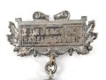 Deutscher Radfahrbund, tragbare Medaille für hervorragende Leistungen in der einzel Dauerfahrt zum Bundestag des Deutschen Radfahrbundes 18.August 1908 Bremen