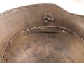 Österreich k.u.k. Stahlhelm in gutem Zustand, Originallack, die Polster vom Innenfutter fehlen.