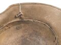 Österreich k.u.k. Stahlhelm in gutem Zustand, Originallack, die Polster vom Innenfutter fehlen.