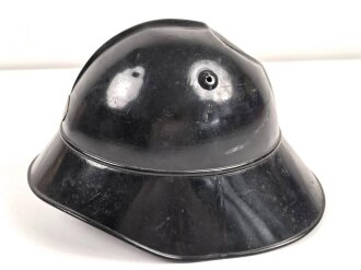 Feuerwehr oder Werkschutzhelm, Eisen lackiert, guter...