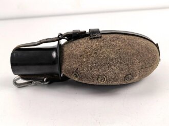 Feldflasche Wehrmacht WAL 38,  getragenes Stück
