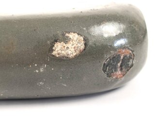 Österreich k.u.k. , emaillierte Feldflasche mit Trinkbecher datiert 1916.