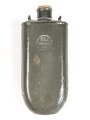 Österreich k.u.k. , emaillierte Feldflasche mit Trinkbecher datiert 1916.