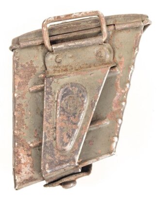 Österreich 1.Weltkrieg, Patronentasche für M95 Gewehr aus Blech, Originallack, ungereinigtes Stück