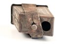 Österreich 1.Weltkrieg, Patronentasche für M95 Gewehr aus Blech, Originallack, ungereinigtes Stück