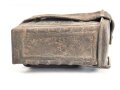 Österreich 1.Weltkrieg, Patronentasche für M95 Gewehr aus Blech, Originallack, ungereinigtes Stück