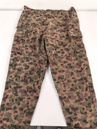 Österreich, Tarnhose Modell 1957, Getragenes Stück