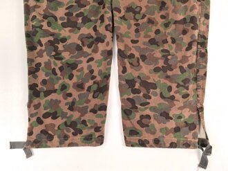 Österreich, Tarnhose Modell 1957, Getragenes Stück