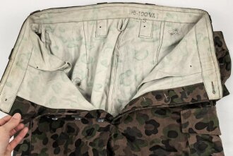 Österreich, Tarnhose Modell 1957, Getragenes Stück