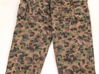 Österreich, Tarnhose Modell 1957, Getragenes Stück