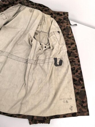 Österreich, Tarnjacke Modell 1957. Getragenes Stück