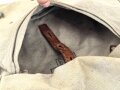1. Weltkrieg Brotbeutel mit Trageriemen, vereinnahmt von der " Staatlichen Polizei Breslau 1933"