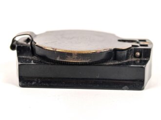 Kompass aus schwarzer Preßmasse " Busch Rathenow" Kaufstück aus dem 1930iger Jahren in gutem Zustand