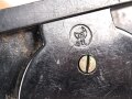 Kompass  Wehrmacht aus schwarzer Preßmasse " Breithaupt Kassel" Gebraucht, ungereinigt