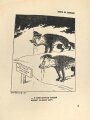 Russland 2. Weltkrieg, Buch " Kriegstreiber" Sowjetische Karikaturen von Boris Jefimow. , datiert 1938. In den meisten Seiten liegen Feldpostkarten mit jeweiligen Übersetzungen in Deutsch. Eher schlechter Zustand, aber hochinteressant