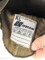 Niederlande, Stahlhelm Baumuster M1 mit Tarnbezug . Gebraucht, guter Gesamtzustand