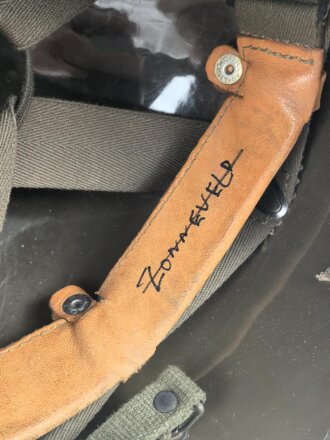Niederlande, Innenhelm für Stahlhelm Baumuster M1  . Gebraucht, guter Gesamtzustand, datiert 1985