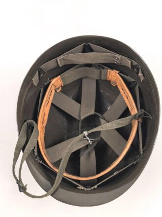 Niederlande, Innenhelm für Stahlhelm Baumuster M1  . Gebraucht, guter Gesamtzustand, datiert 1985