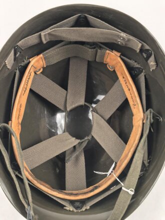 Niederlande, Innenhelm für Stahlhelm Baumuster M1  . Gebraucht, guter Gesamtzustand, datiert 1985