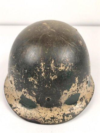 Kunststoff " Stahlhelm " ähnlich M1, Alter und Herkunft unbekannt, Originallack