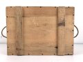 Transportkasten für Munition der Wehrmacht. Anscheinend ungebrauchtes Stück, 35 x 50 x 17cm
