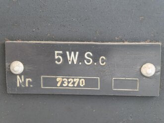 5 Watt Sender Cäsar ( 5.W.S.c) Wehrmacht....