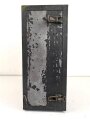 5 Watt Sender Cäsar ( 5.W.S.c) Wehrmacht. Originallack, Funktion nicht geprüft. Seltenes Gerät