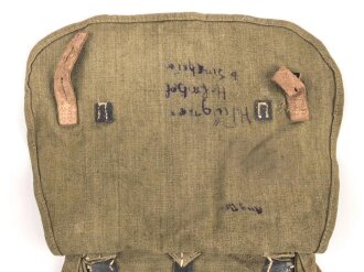 Brotbeutel Wehrmacht , getragenes Stück