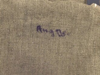 Brotbeutel Wehrmacht , getragenes Stück