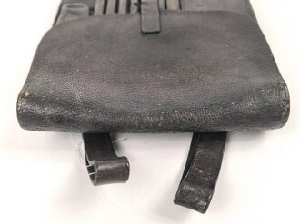 Kartentasche Wehrmacht , stark getragenes Stück