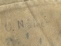 Brotbeutel Wehrmacht in Tropenausführung , getragenes Stück