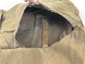 Brotbeutel Wehrmacht in Tropenausführung , getragenes Stück