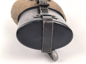 Feldflasche Wehrmacht , RFI40, zusammengehörig, sehr guter Zustand