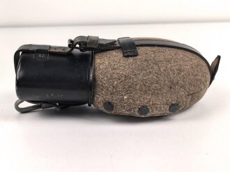 Feldflasche Wehrmacht , RFI40, zusammengehörig, sehr guter Zustand