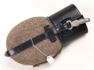 Feldflasche Wehrmacht , RFI40, zusammengehörig, sehr guter Zustand