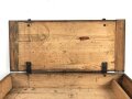 Transportkasten " Lt Wgr" für  80mm Granatwerfer 34 der Wehrmacht. Ungereinigtes Stück