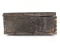 Transportkasten " Lt Wgr" für  80mm Granatwerfer 34 der Wehrmacht. Ungereinigtes Stück