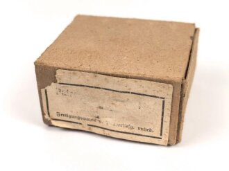 Pappverpackung Wehrmacht für Munition 8 x33 der...