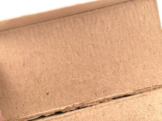 Pappverpackung Wehrmacht für Munition 8 x33 der Wehrmacht, für Sturmgewehr