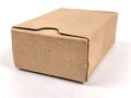 Pappverpackung Wehrmacht für " 15 Patronen P.m.K ( auch für Tropen ) " datiert 1943