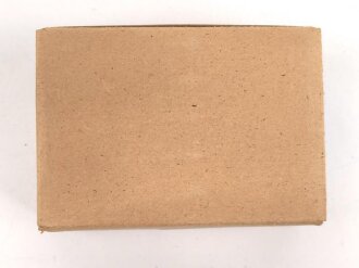 Pappverpackung Wehrmacht für " 15 Patronen s.S. Lackiert " datiert 1939