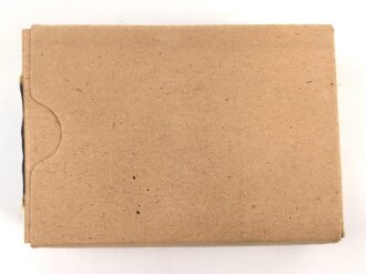 Pappverpackung Wehrmacht für " 15 Patronen s.S. Lackiert " datiert 1939
