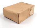 Pappverpackung Wehrmacht für " 15 Patronen7,92 für VZ24" aus Tschechischen Armeebeständen. Untersucht und ausgegeben 1941