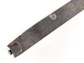 Koppel für Angehörige des Heeres, das Aluminiumschloss entnazifiziert, ungereinigter Speicherfund