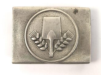 Freiwilliger Arbeitsdienst FAD Koppelschloss Nickel, Hersteller Assmann
