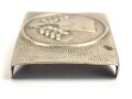 Freiwilliger Arbeitsdienst FAD Koppelschloss Nickel, Hersteller Assmann