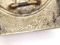 Freiwilliger Arbeitsdienst FAD Koppelschloss Nickel, Hersteller Assmann
