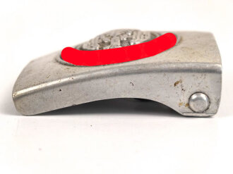 Koppelschloss für Angehörige der Hitlerjugend. Aluminium, M4/40