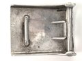 Koppelschloss für Angehörige der Hitlerjugend. Aluminium, M4/40