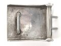 Koppelschloss für Angehörige der Hitlerjugend. Aluminium, M4/40